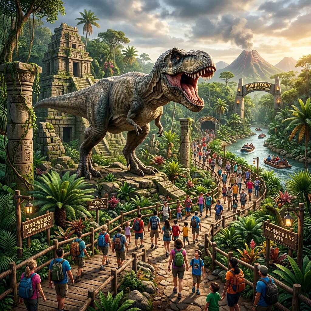 Dino Quest Adventure World