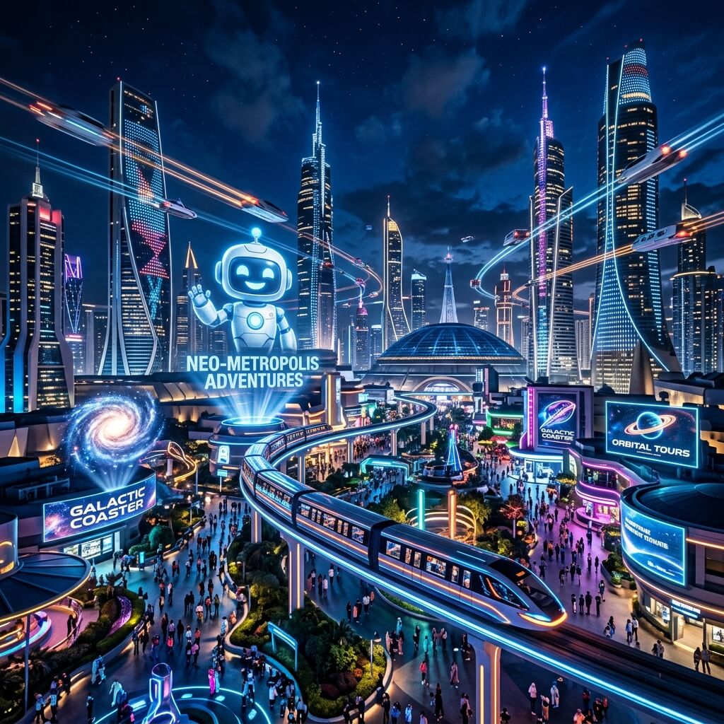 Future City Sci-Fi World