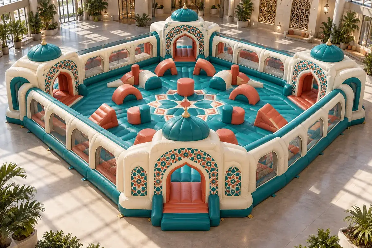 Five Keys Discovery Arena, AG-INF-AND-002 — Al-Andalusia inflatable concept visualisation