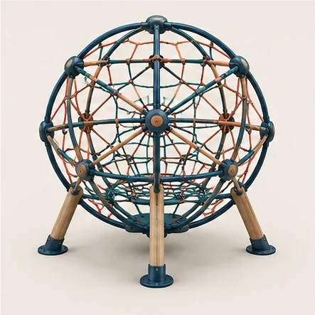 AG SkyNet Globe — original isolated AG concept illustration; not a production specification.