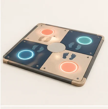 AG Pulse Movement Floor Concept — original isolated AG concept illustration; not a production specification.