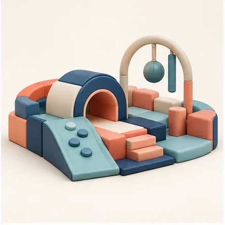 Little Harbour Toddler Zone — original isolated AG concept illustration; not a production specification.