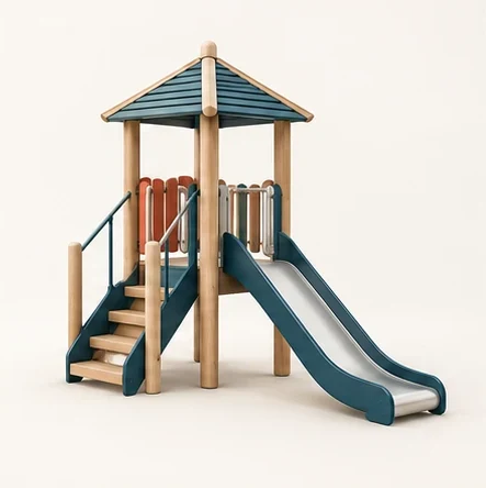 AG Horizon Mini Tower — original isolated AG concept illustration; not a production specification.