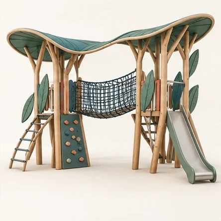 AG Grove Canopy — original isolated AG concept illustration; not a production specification.