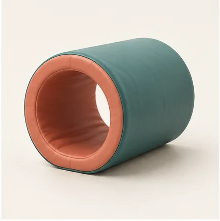 AG Soft Tunnel — original isolated AG concept illustration; not a production specification.