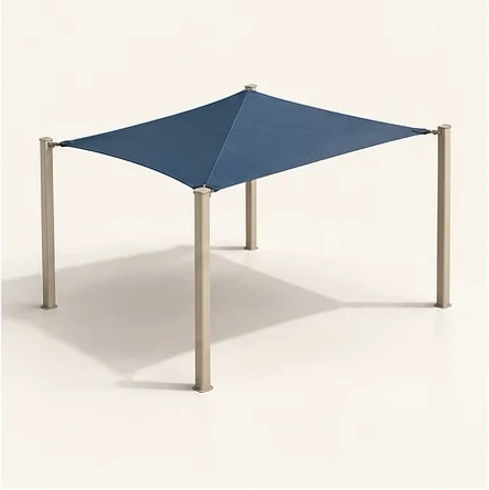 AG Canopy Square — original isolated AG concept illustration; not a production specification.