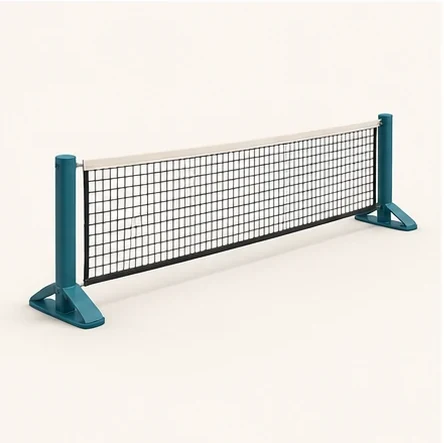 AG Court Mini Tennis — original isolated AG concept illustration; not a production specification.