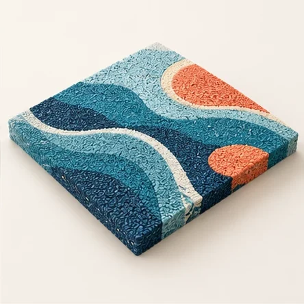 AG Surface Ocean Pattern Concept — original isolated AG concept illustration; not a production specification.