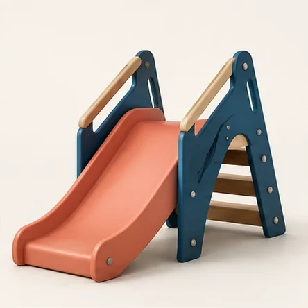 AG Little Worlds Slide — original isolated AG concept illustration; not a production specification.